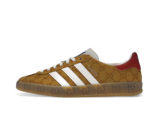 Sneakerek és cipők adidas Originals Gazelle Gucci Original GG Beige Brown Barna | 707850 UWV20 7162/HQ8850