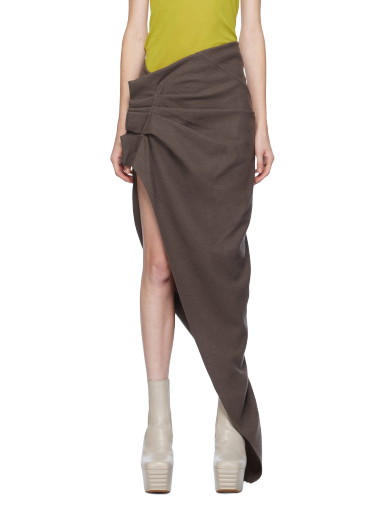 Szoknya Rick Owens Edfu Maxi Skirt Barna | RO02C1371 WN