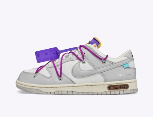 Sneakerek és cipők Nike Off-White x Dunk Low ''Lot 28 of 50'' Fehér | DM1602-111