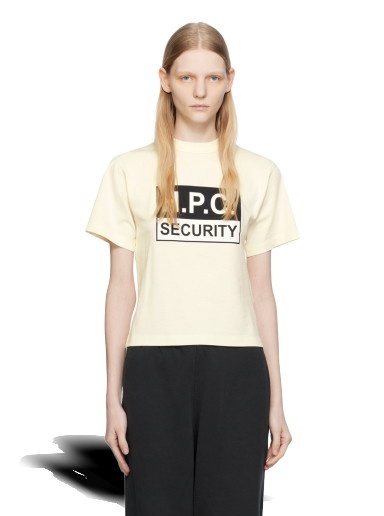 Póló HERON PRESTON 'H.P.C. Security' T-Shirt Fehér | HWAA032F23JER0060410