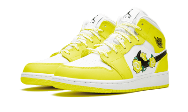 Sneakerek és cipők Jordan Air Jordan 1 Mid "Dynamic Yellow" Sárga | AV5174-700, 3