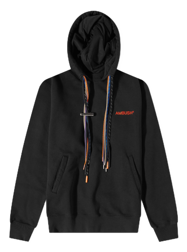 Sweatshirt Ambush Multicord Popover Hoodie Fekete | BMBB021S23FLE0011027