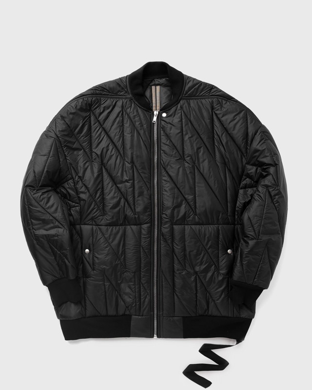 Bomber dzsekik Rick Owens DRKSHDW WOVEN PADDED BOMBER - JUMBO FLIGHT Fekete | DU02C5776-NPQ