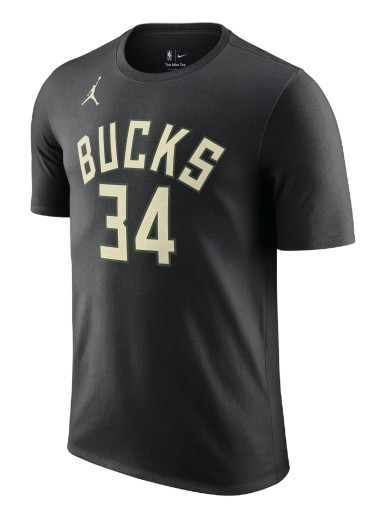 Póló Jordan NBA Milwaukee Bucks Statement Edition Fekete | DV5783-015