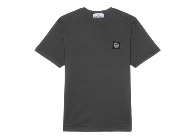 Póló Stone Island Short Sleeve T-Shirt Charcoal Fekete | 801524113 - V0065