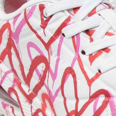 Sneakerek és cipők Skechers Uno Rózsaszín | 155507-WRPK, 4