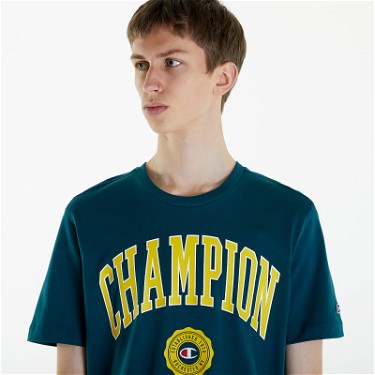 Póló Champion Crewneck T-Shirt Green Zöld | 219852 CHA GS549, 2