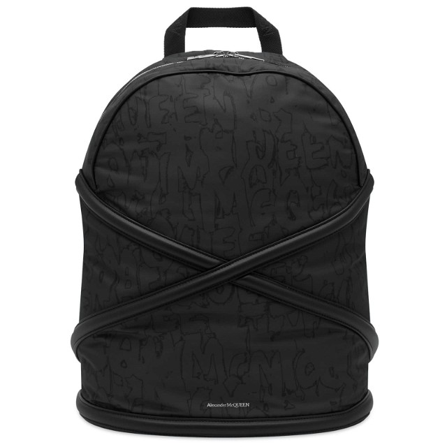 Hátizsákok Alexander McQueen Harness Backpack Fekete | 7262881AAQZ-1000