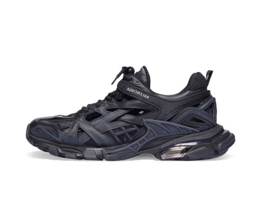 Sneakerek és cipők Balenciaga Clearsole Track 2 Sneaker Fekete | 668823-W3CT1-1000