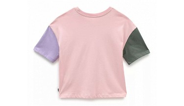 Póló Vans Relaxed Boxy Colorblock T-Shirt Rózsaszín | VN0A5L64YYN, 1