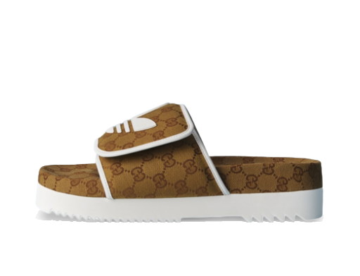 Sneakerek és cipők adidas Originals Gucci x Slides "Mesa" Bézs | IE2276
