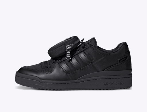 Sneakerek és cipők adidas Originals Prada x adidas Forum Low "Black" Fekete | GY7043