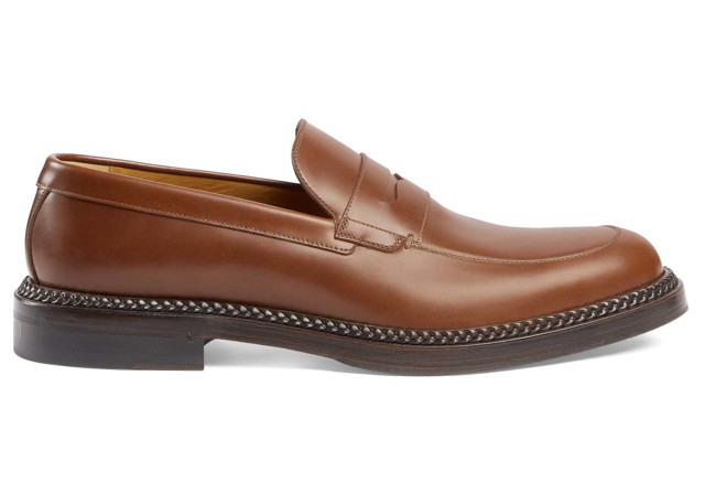 Sneakerek és cipők Gucci Loafer Brown Barna | 699501 0GQ00 2144