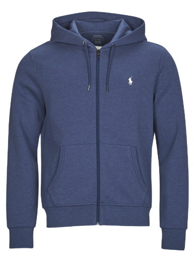 Sweatshirt Polo by Ralph Lauren Double Knit Hoodie Sötétkék | 710881517016