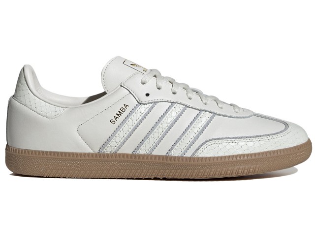 Sneakerek és cipők adidas Originals Samba Core White Snakeskin Fehér | IF1985