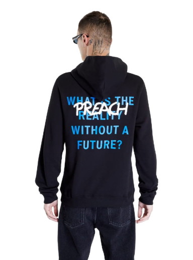 Sweatshirt PREACH Regular Question H GOTS Fekete | 206205-900