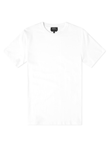 Póló A.P.C. Jimmy Tee Fehér | COBQX-H26504-AAB