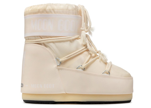 Sneakerek és cipők Moon Boot Icon Low Nylon Boot Cream White Bézs | 14093400-006