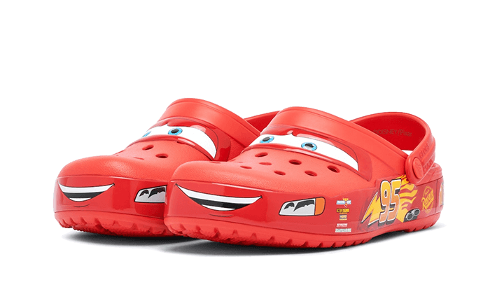 Sneakerek és cipők Crocs Cars x Classic Clog "Lightning McQueen" 
Piros | 205759 610, 1