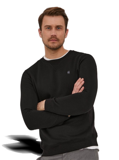 Sweatshirt G-Star Raw Premium Core Sweatshirt Fekete | D16917.C235