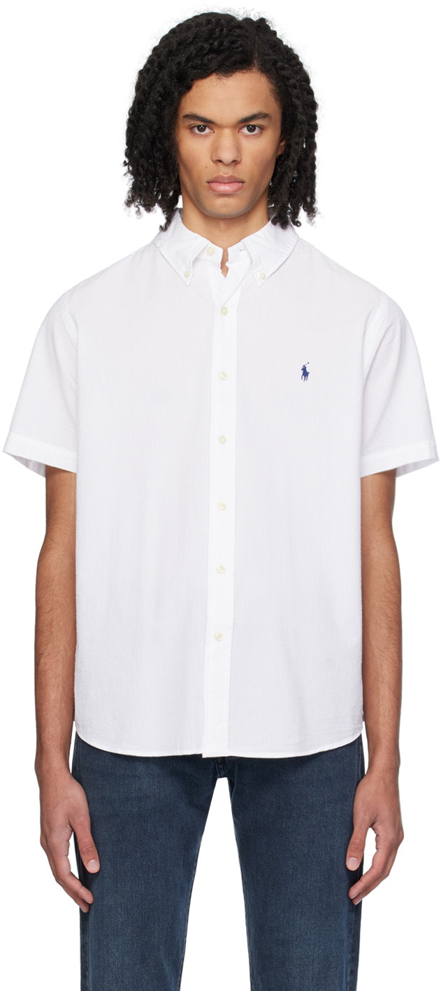 Ing Polo by Ralph Lauren White Prepster Shirt Fehér | 710899536001, 0