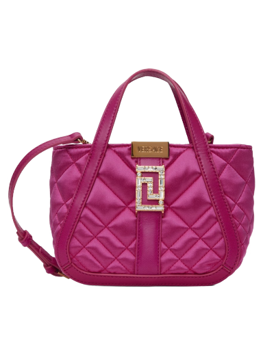 Hátizsákok és táskák Versace Pink Mini Crystal Greca Goddess Rózsaszín | 1012385_1A08808