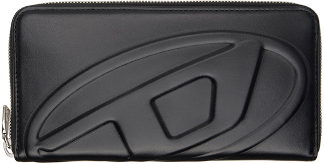 Pénztárca Diesel 1DR-Fold Continental Wallet Fekete | X09893 P5470