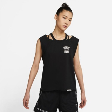 Póló Nike Standard Issue "Queen Of Courts" Wmns Basketball Top Fekete | CZ7221-010, 2