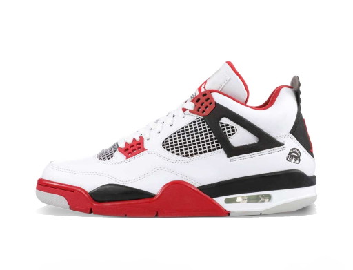 Sneakerek és cipők Jordan Air Jordan 4 Retro Fire Red Mars Blackmon Fehér | 308497-162