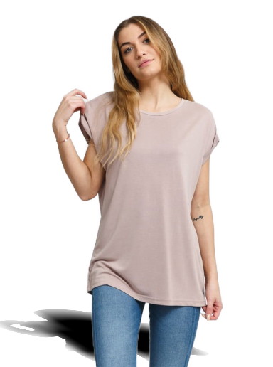 Póló Urban Classics Modal Extended Shoulder Tee Rózsaszín | TB4092 Beige