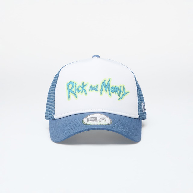 Kupakok New Era Rick And Morty 9Forty Trucker Snapback Faded Blue/ White Kék | 60503551