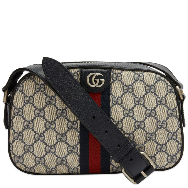 Deréktáskák Gucci Ophidia GG Monogram Camera Bag Bézs | 681064-96IWN-4076