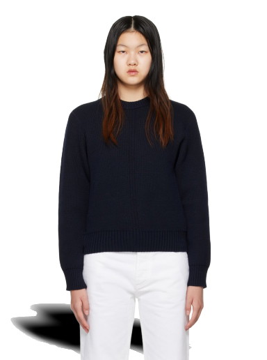 Pulóver Bottega Veneta Crewneck Sweater Sötétkék | 721293 V2FR0