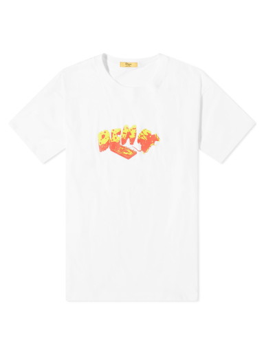 Póló Dime Swiss T-Shirt Fehér | DIME23D1F22-WHT