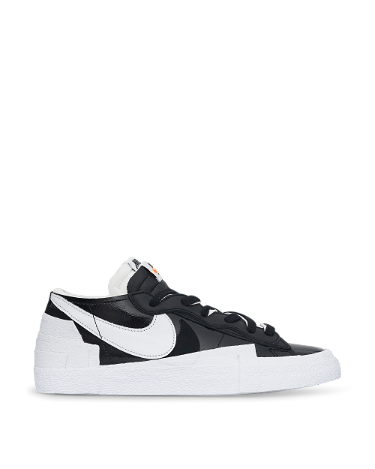 Sneakerek és cipők Nike sacai x Blazer Low "Black Patent" Fekete | DM6443-001, 3