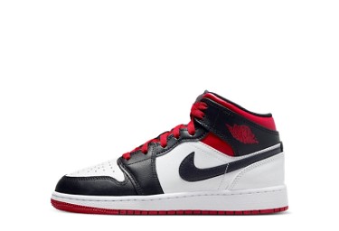 Sneakerek és cipők Jordan AIR JORDAN 1 MID GS Fekete | DQ8423-106, 3