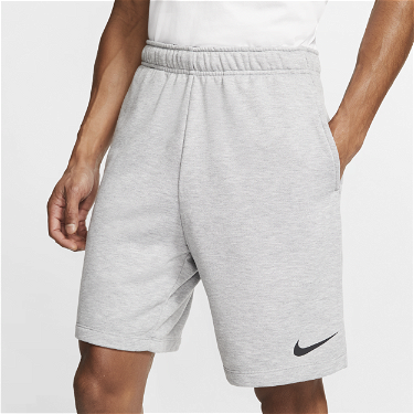 Rövidnadrág Nike Dri-FIT Fleece Training Shorts Szürke | CJ4332-063, 2