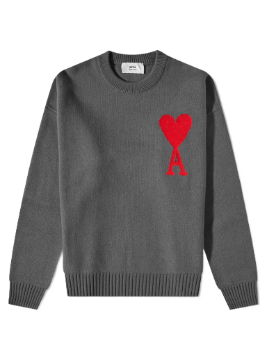 Large A Heart Crew Knit