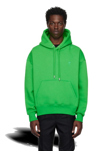 Sweatshirt AMI Hoodie Zöld | USW212.740