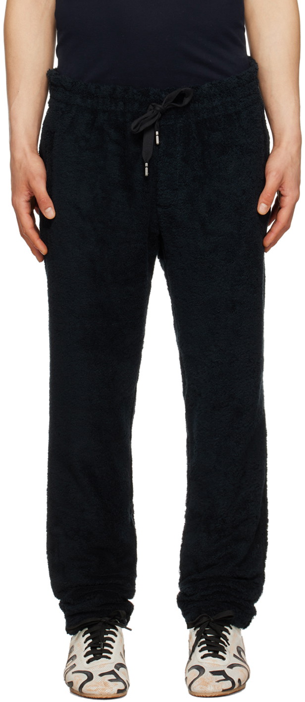 Sweatpants Dolce & Gabbana Black Drawstring Sweatpants Fekete | GV1IATHU7OC