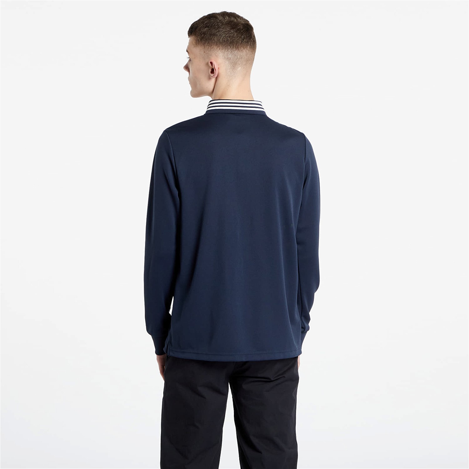 Pólóingek adidas Originals Long Sleeve Polo Shirt T-Shirt Sötétkék | IN6759, 1