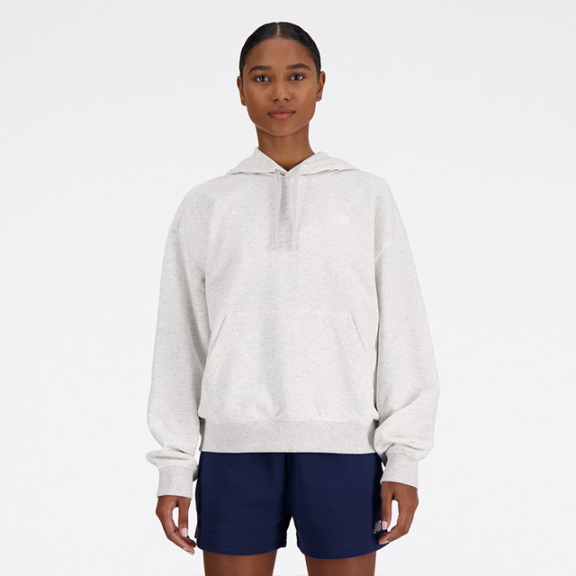 Sweatshirt New Balance WT41507AHH Fehér | WT41507AHH