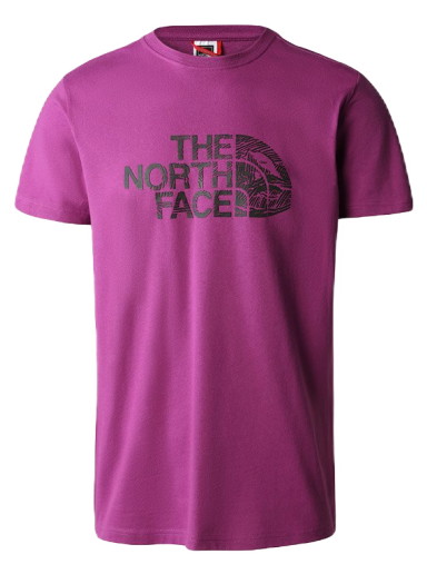 Póló The North Face Woodcut Dome Tee Rózsaszín | NF0A827HLV1