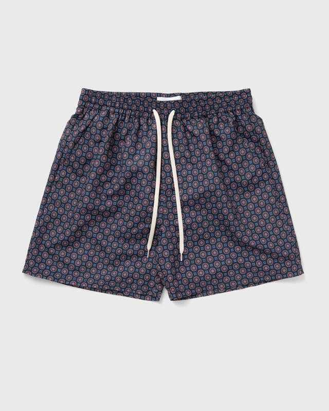 Rövidnadrág Les Deux Stan AOP Swim Shorts 2.0 Sötétkék | LDM540027-460474