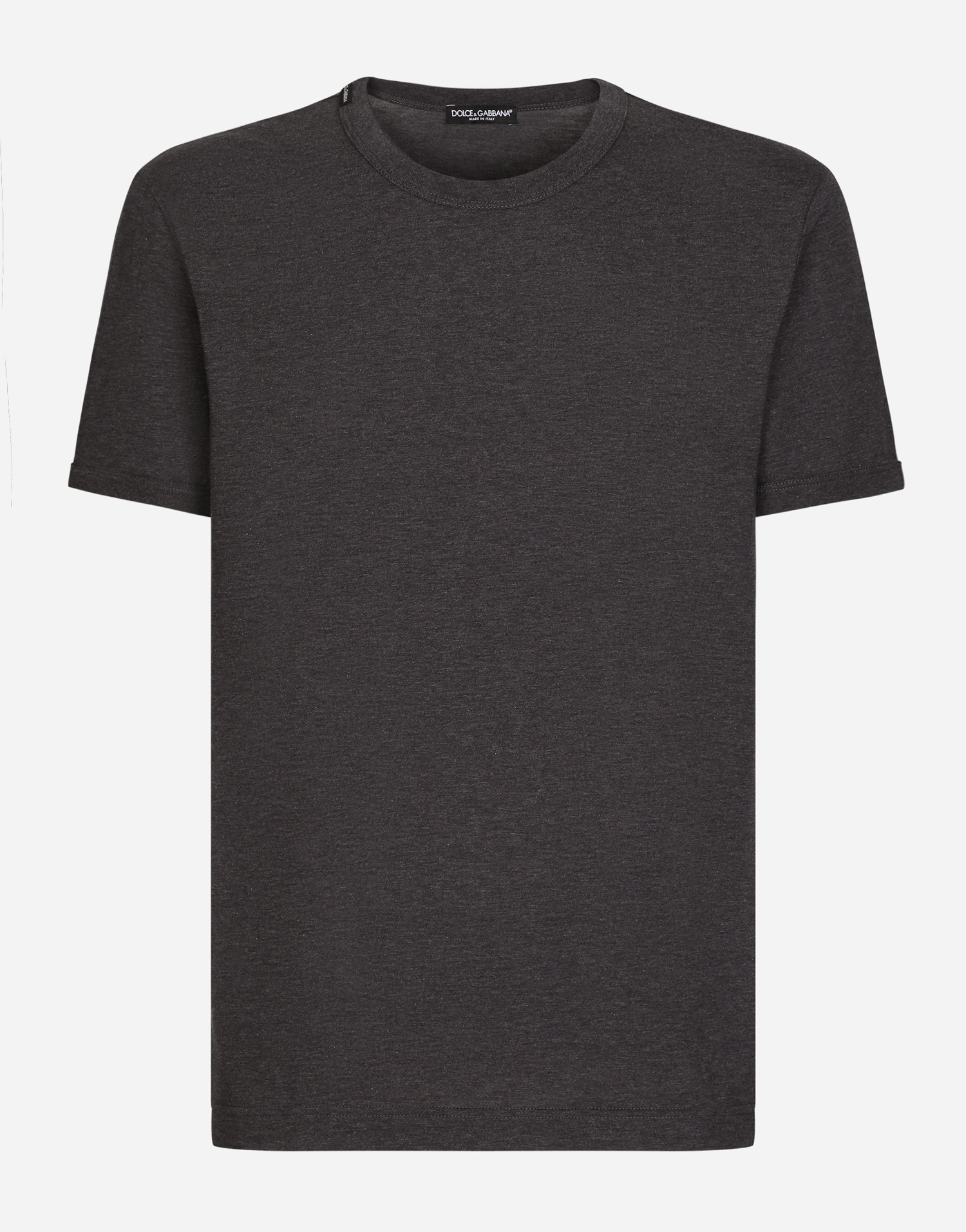 Póló Dolce & Gabbana Cotton T-shirt Fekete | G8JX7TFU7EQS8292, 0