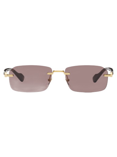 Napszemüveg Gucci Rectangular Sunglasses Bézs | GG1221S-002