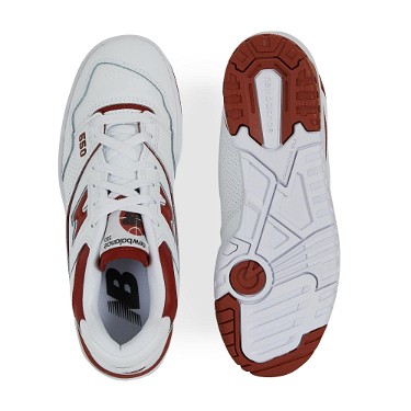 Sneakerek és cipők New Balance 550 "Blanc Red" 
Piros | BBW550BR, 3