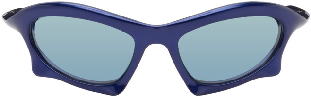 Napszemüveg Balenciaga Bat Rectangle Sunglasses Sötétkék | BB0229S-006