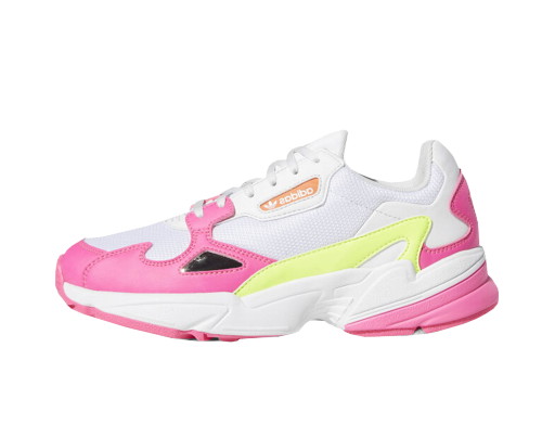 Sneakerek és cipők adidas Originals Falcon Shock Pink Solar Yellow W Rózsaszín | EE4405