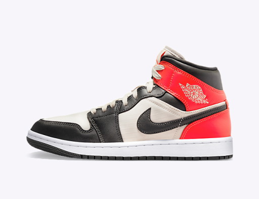 Sneakerek és cipők Jordan Air Jordan 1 Mid "Light Orewood Brown" W 
Piros | DQ6078-100